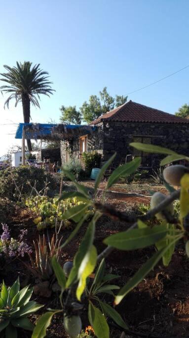 Villa Casita En El Campo Con Vista Al Oceano Tijarafe Exterior foto