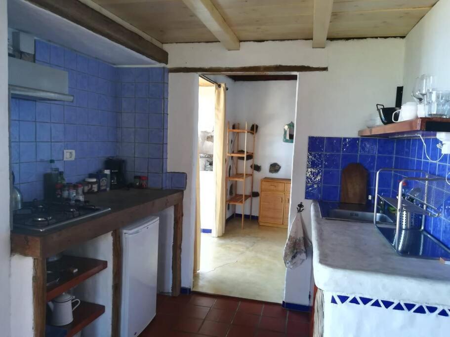 Villa Casita En El Campo Con Vista Al Oceano Tijarafe Exterior foto