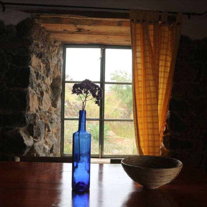 Villa Casita En El Campo Con Vista Al Oceano Tijarafe Exterior foto