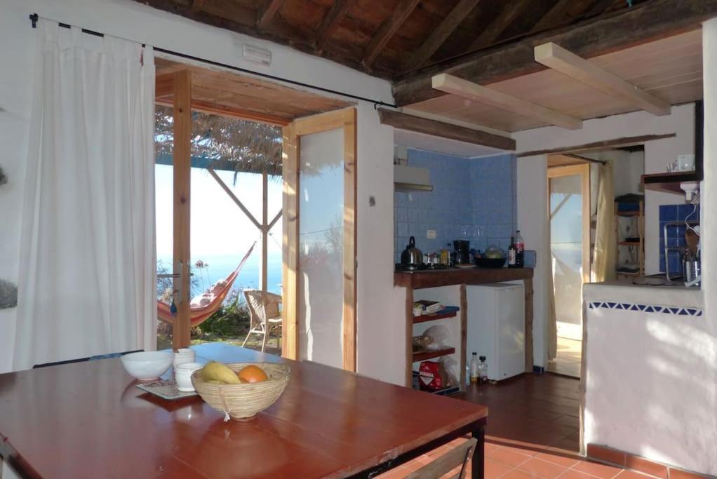 Villa Casita En El Campo Con Vista Al Oceano Tijarafe Exterior foto